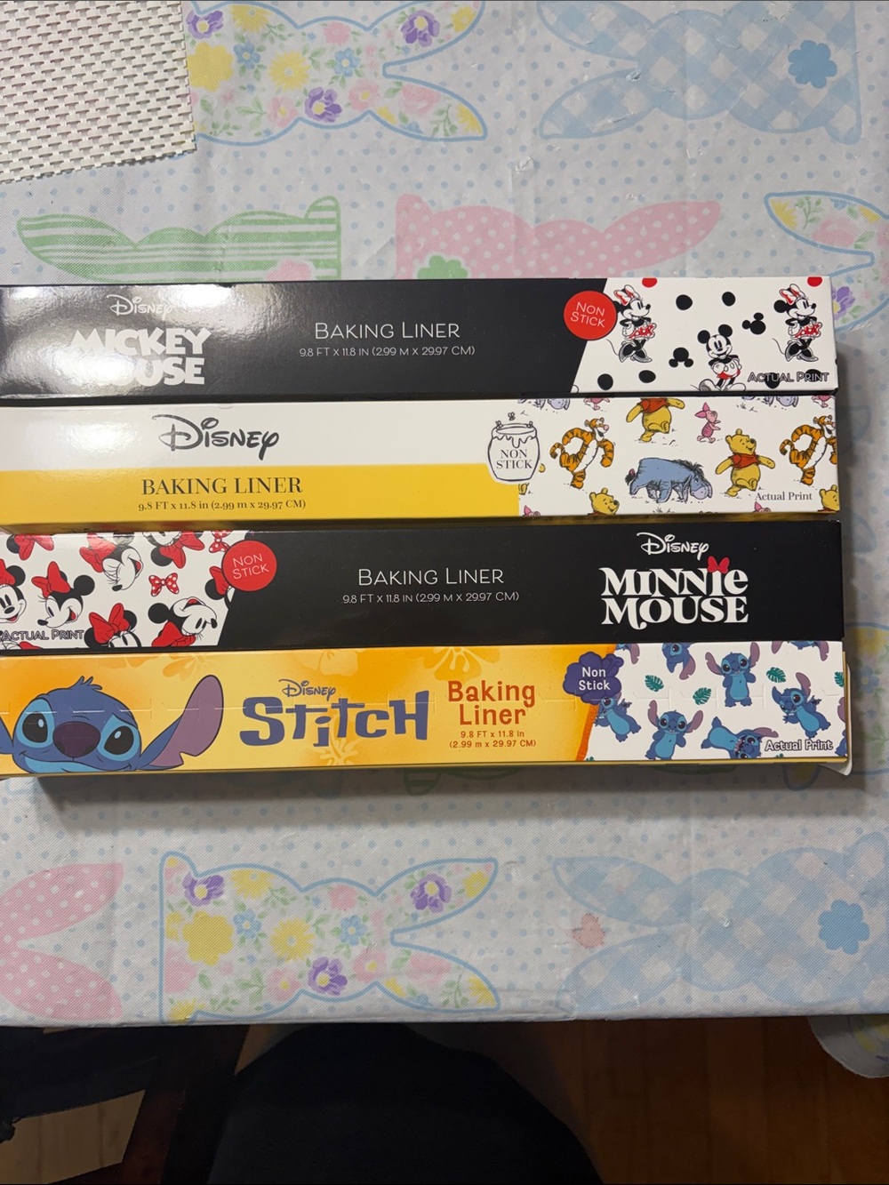 4/$20 bundle Disney baking liner choose Mickey Minnie Pooh or stitch